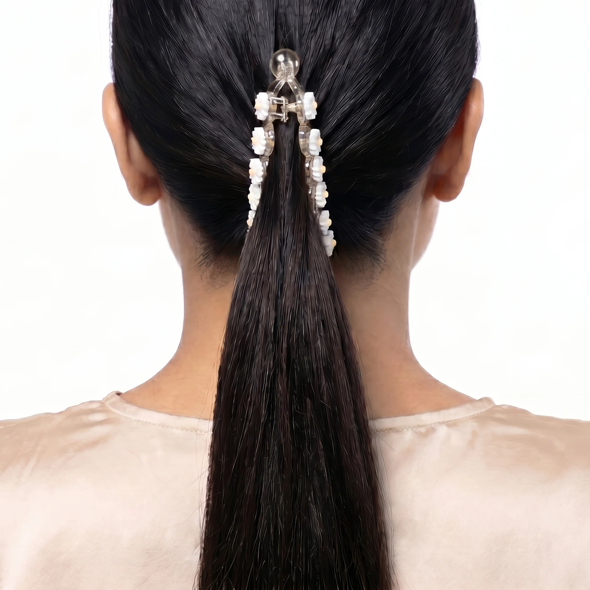 PRAO Banana Clip Floral Daisy - Image 3