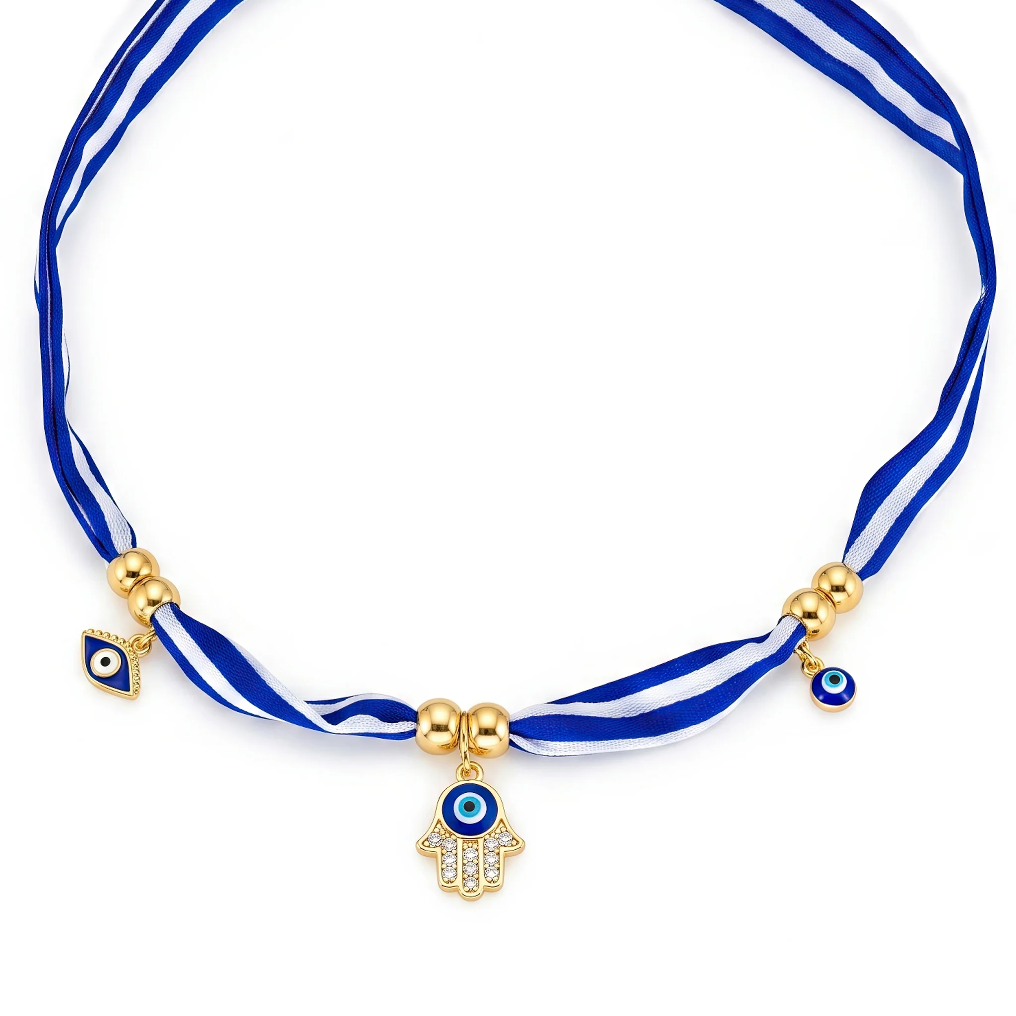 PRAO 5-in-1 Anti-Tarnish Evil Eye Charms Set - Image 6
