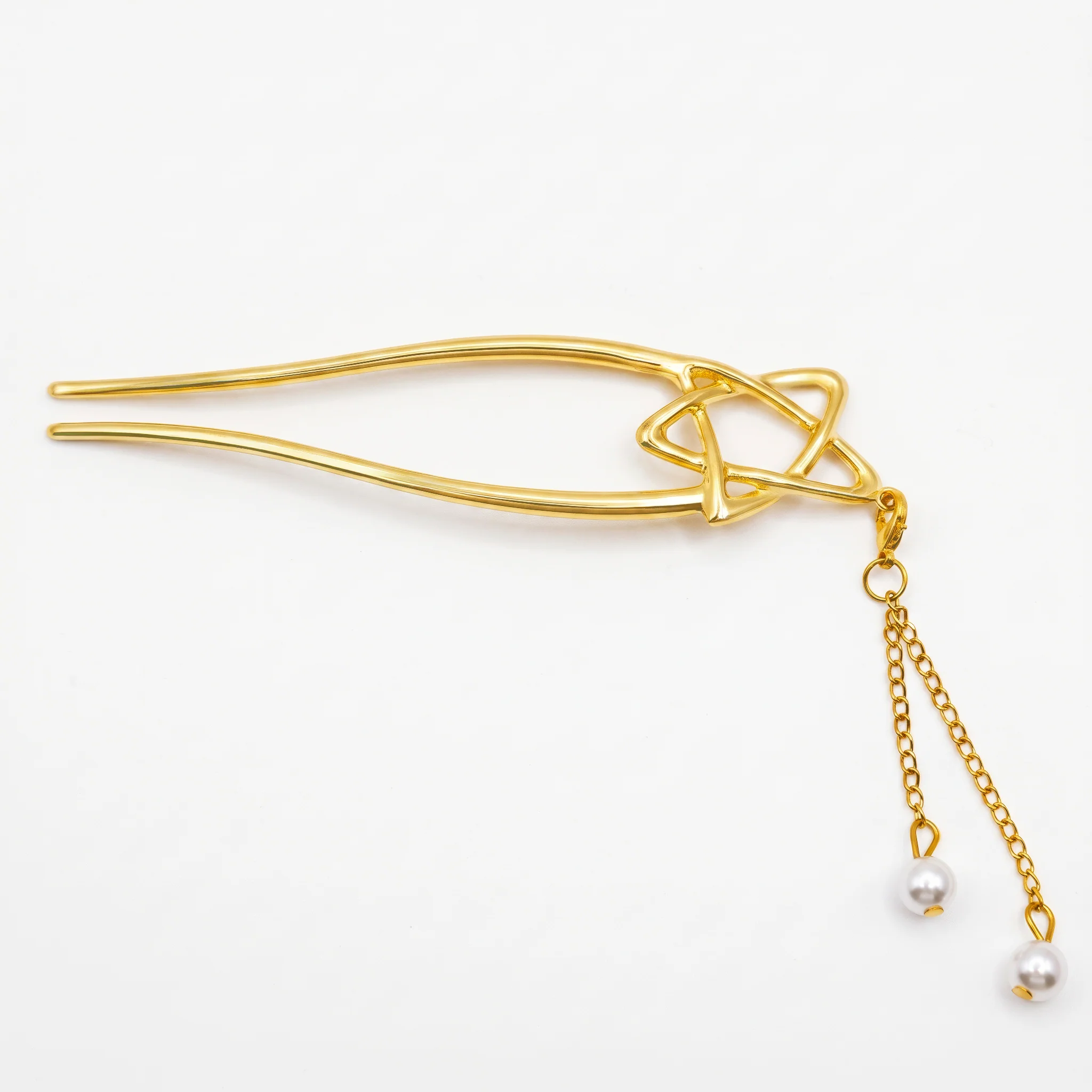 PRAO Hair Pin Anti-Tarnish Star Hair Fork - Image 4