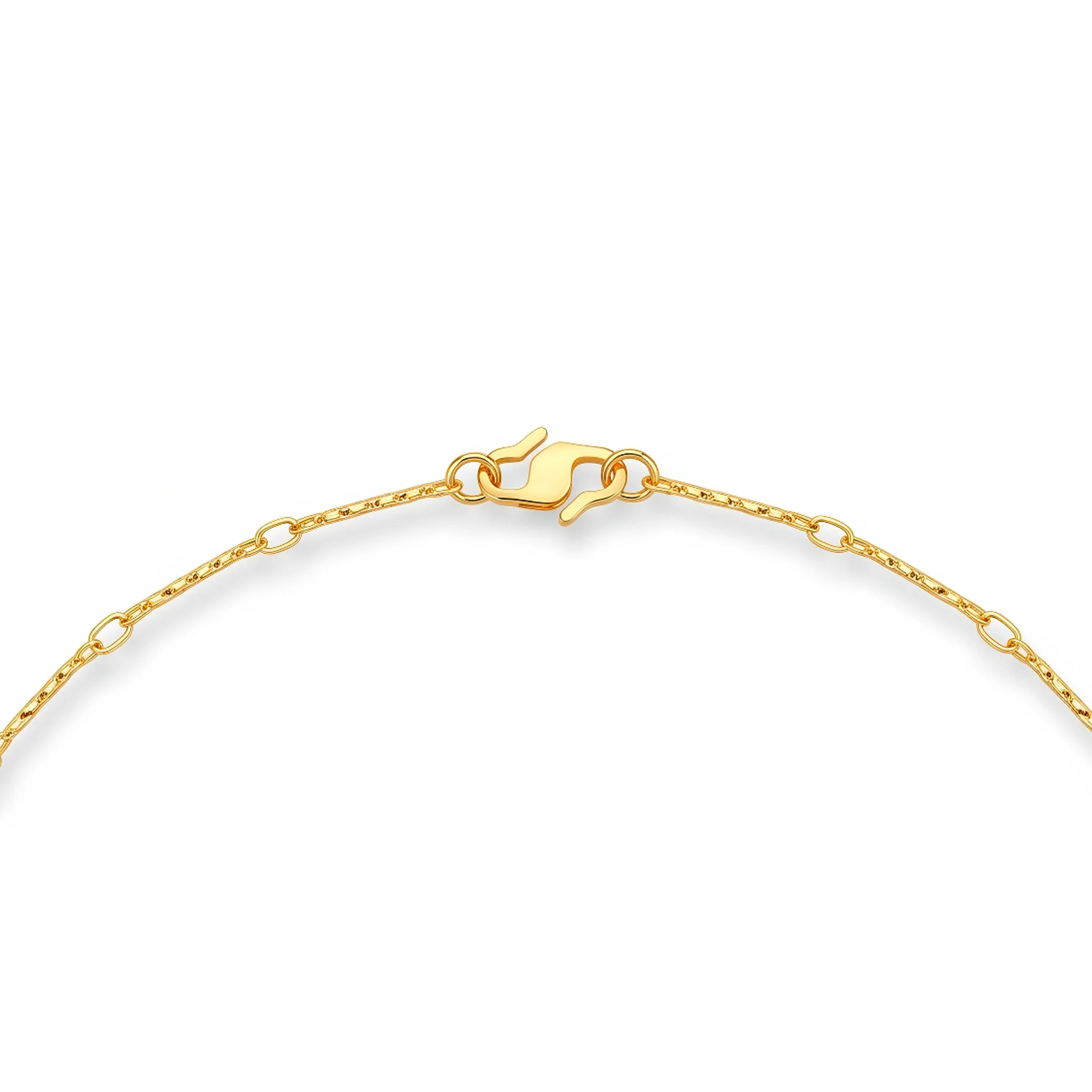 PRAO Necklace Anti-Tarnish Heart Crystal Chain - Image 5