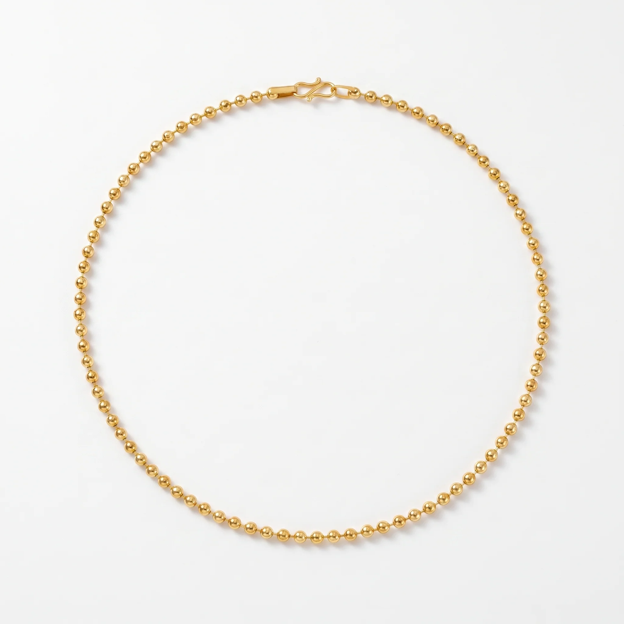 PRAO Necklace Anti-Tarnish Ball Chain - Image 3