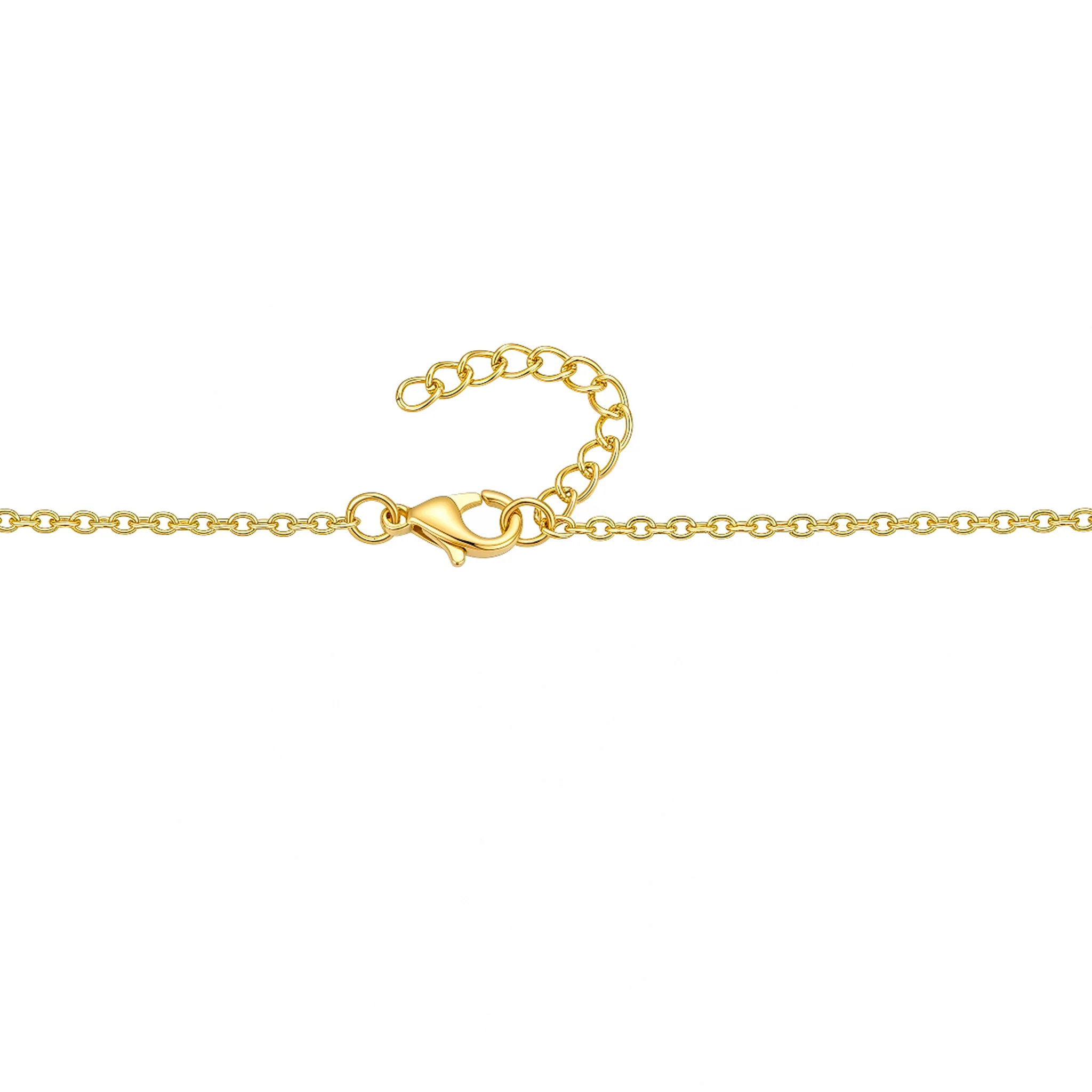 PRAO Necklace Anti-Tarnish Evil Eye Charm Chain - Image 6