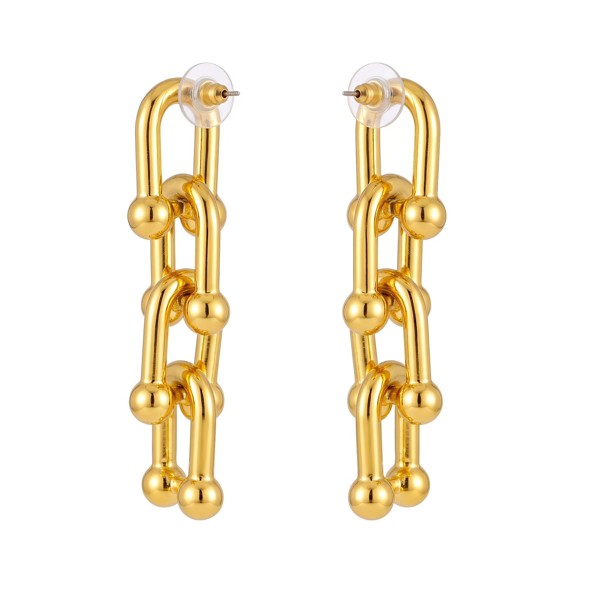 PRAO Earrings U-Link Dangles - Image 5