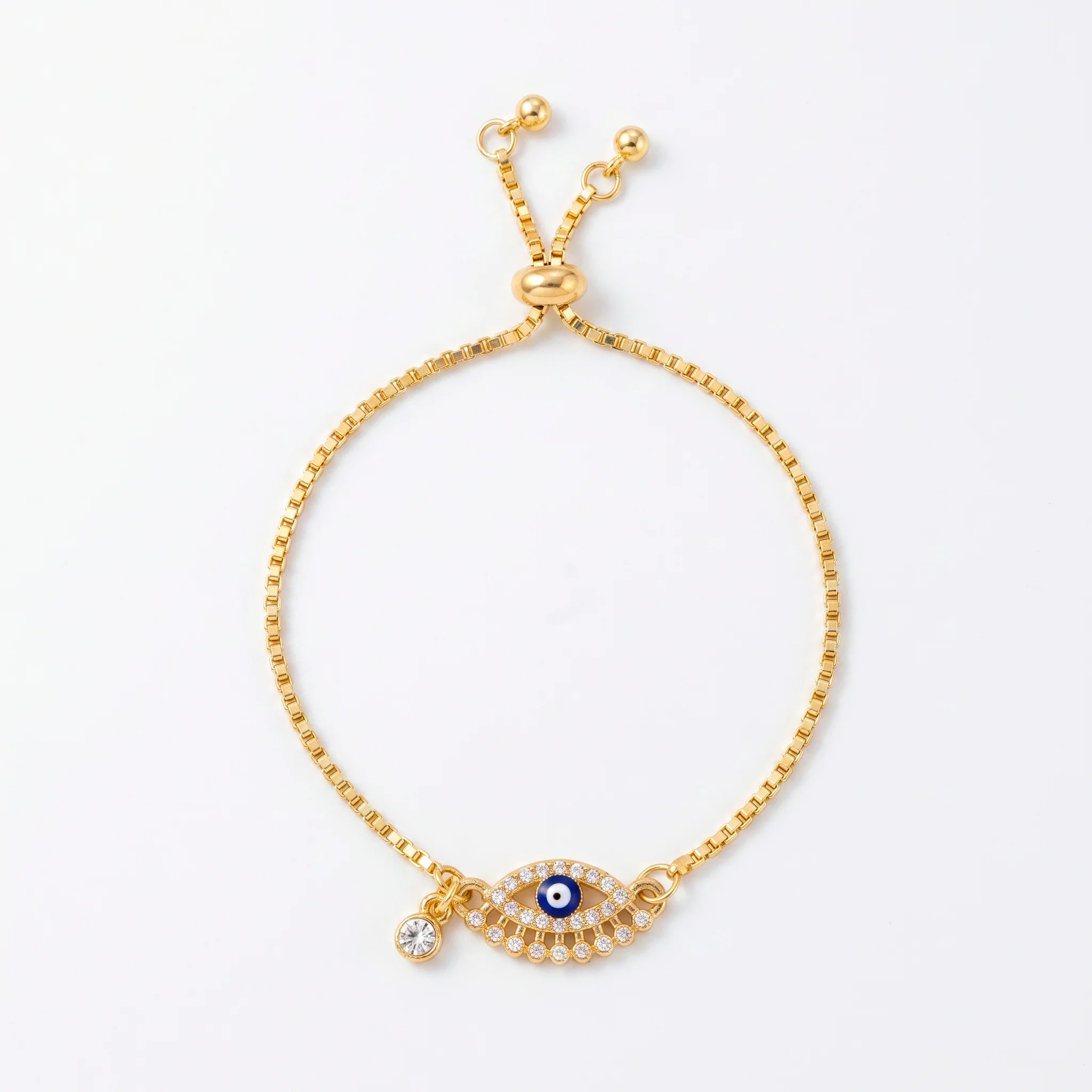 PRAO Bracelet Anti-Tarnish Evil Eye Bolo (Adjustable Size) - Image 3