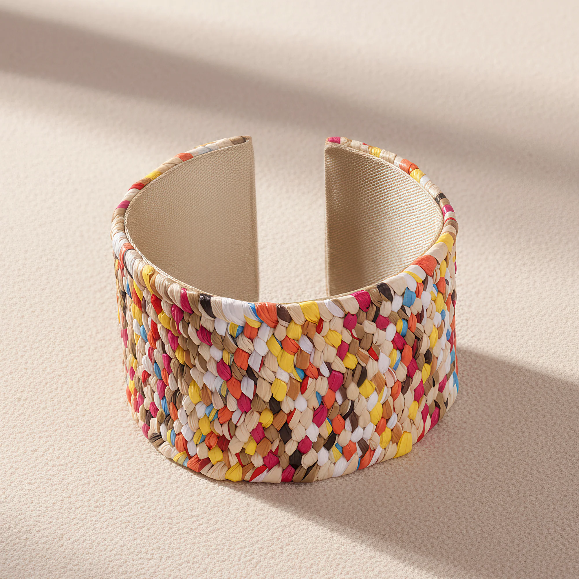 PRAO Bracelet Multicolour Raffia (Adjustable Size) - Image 5