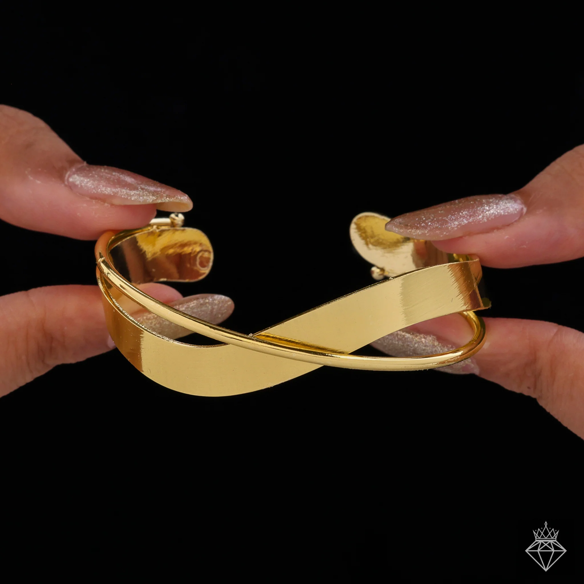 PRAO Bracelet Anti-Tarnish Golden Bangle (Adjustable Size) - Image 4