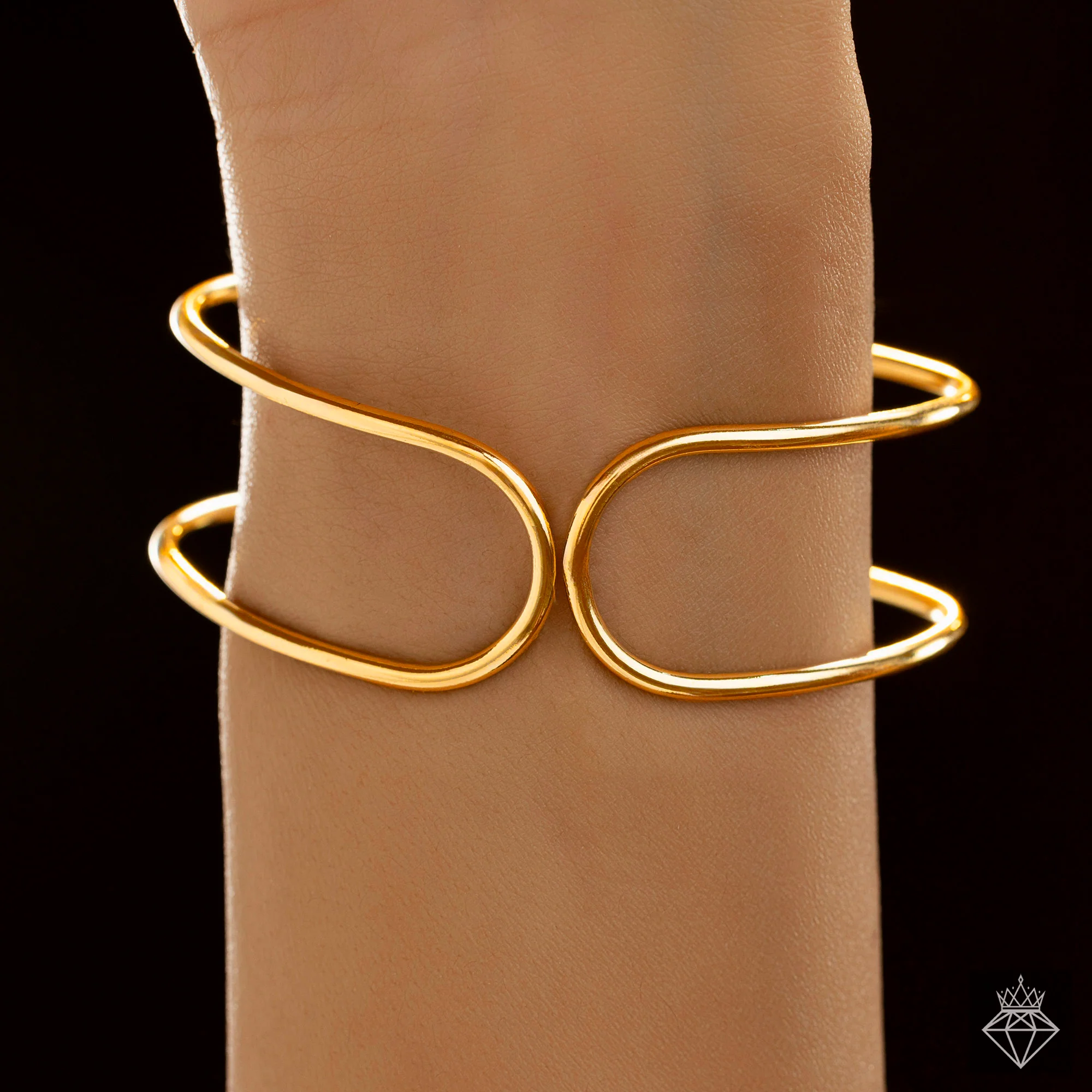 PRAO Bracelet Anti-Tarnish Golden Flower (Adjustable Size) - Image 5