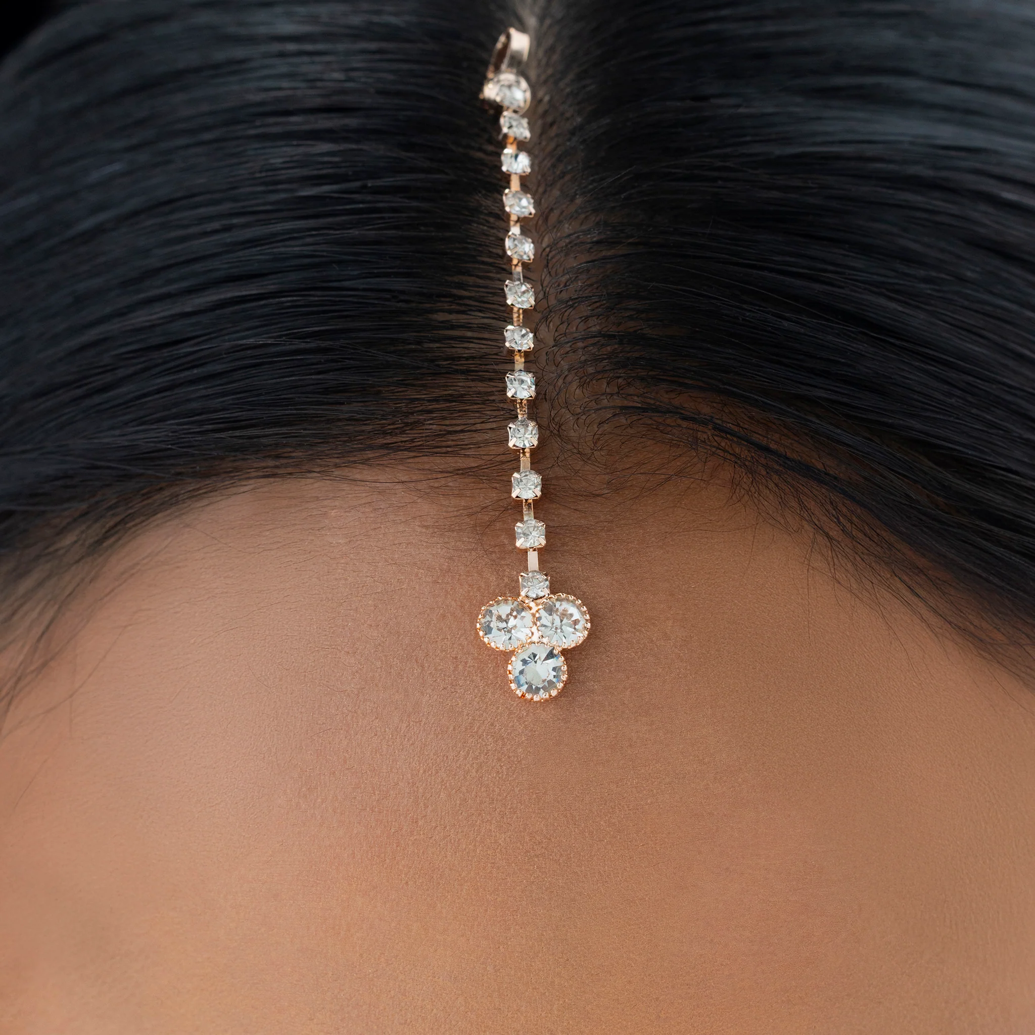 PRAO Necklace Anti-Tarnish Crystal Set With Earrings - Image 3