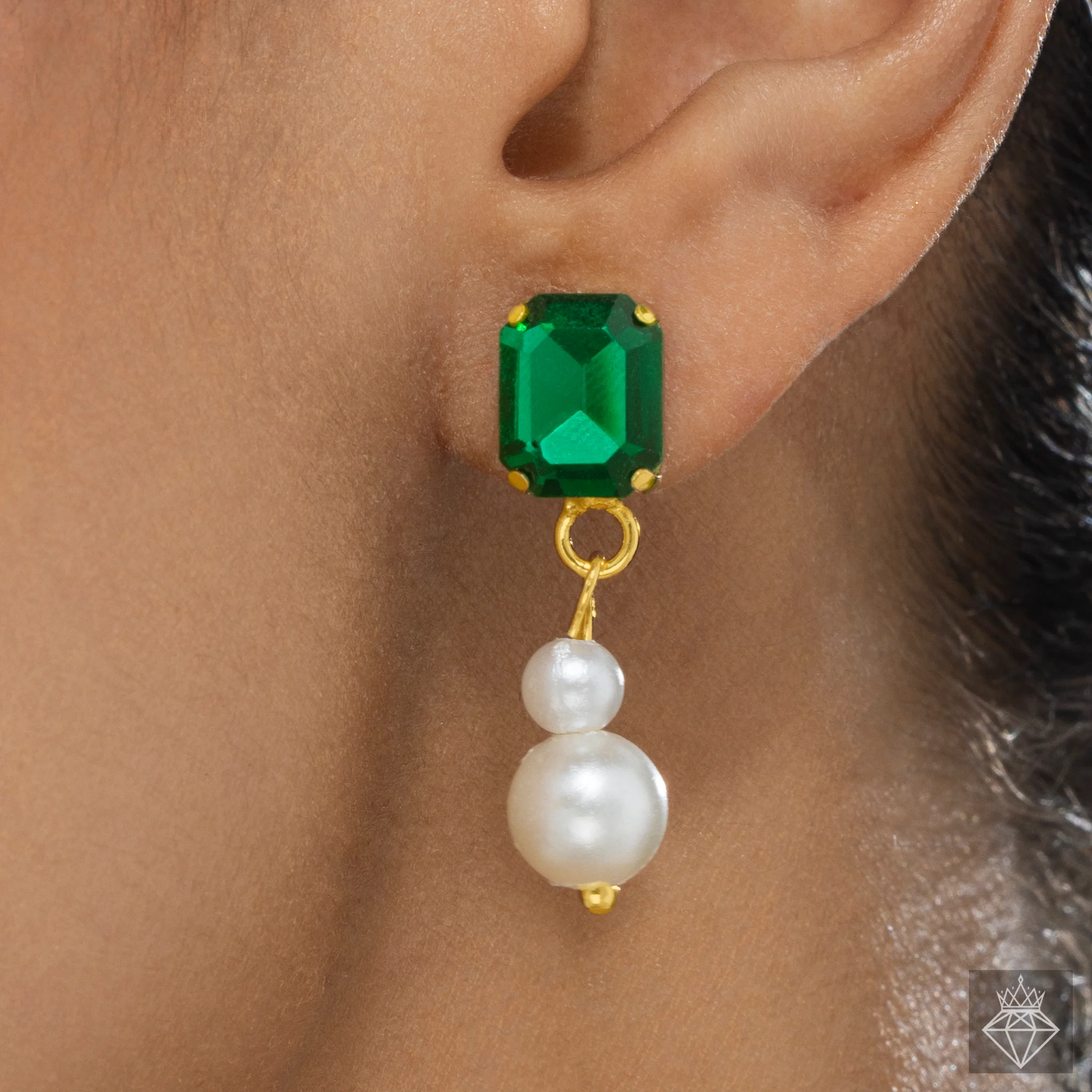 PRAO Necklace Anti-Tarnish Infinity & Pearl Set With Earrings - Image 4