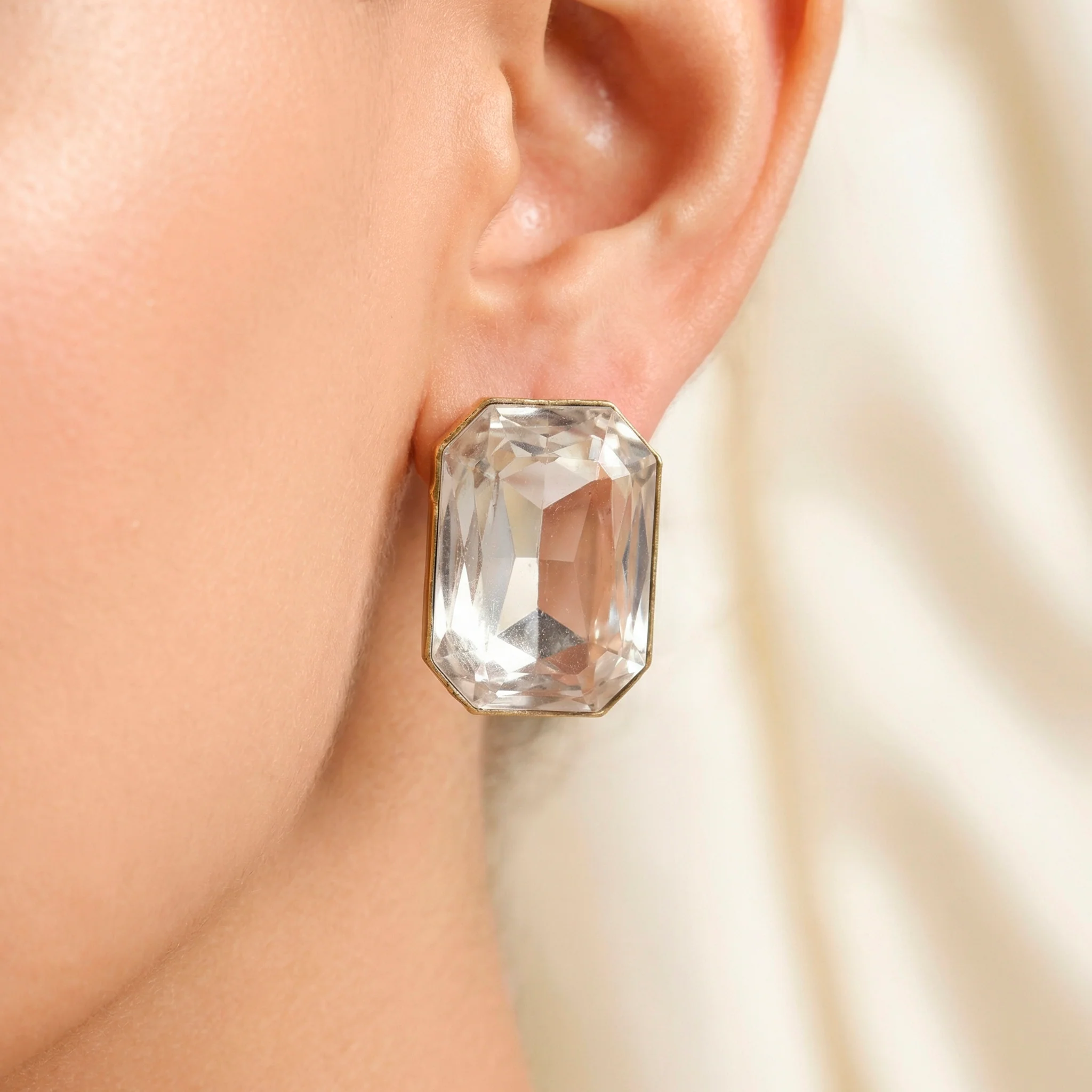 PRAO Necklace Anti-Tarnish Long Crystal Pendant Set With Earrings - Image 3